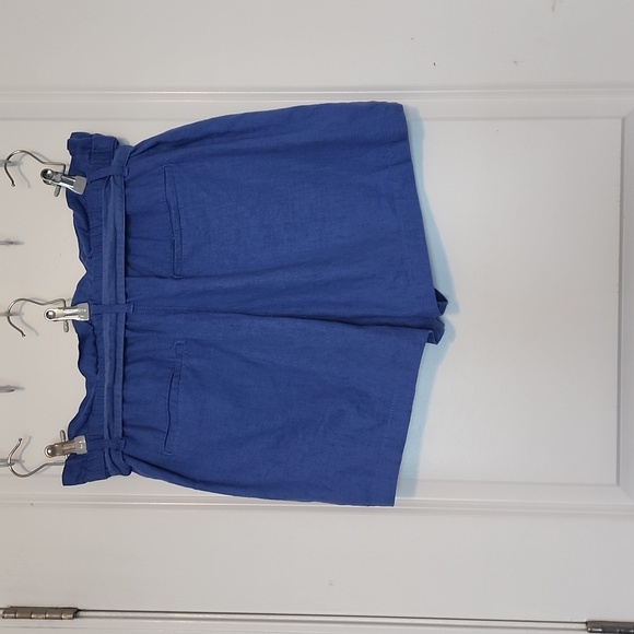 A.N.A paper bag shorts linen bend size extra large - Picture 2 of 4